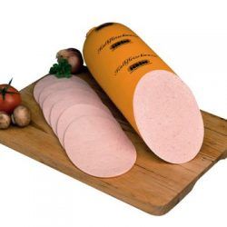 Kalbsschinkenwurst · Embutido de ternera