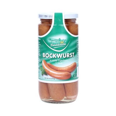 Salchicha Bockwurst 5 piezas