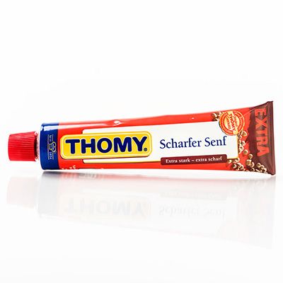 Scharfer Senf - Mostaza extra fuerte en tubo