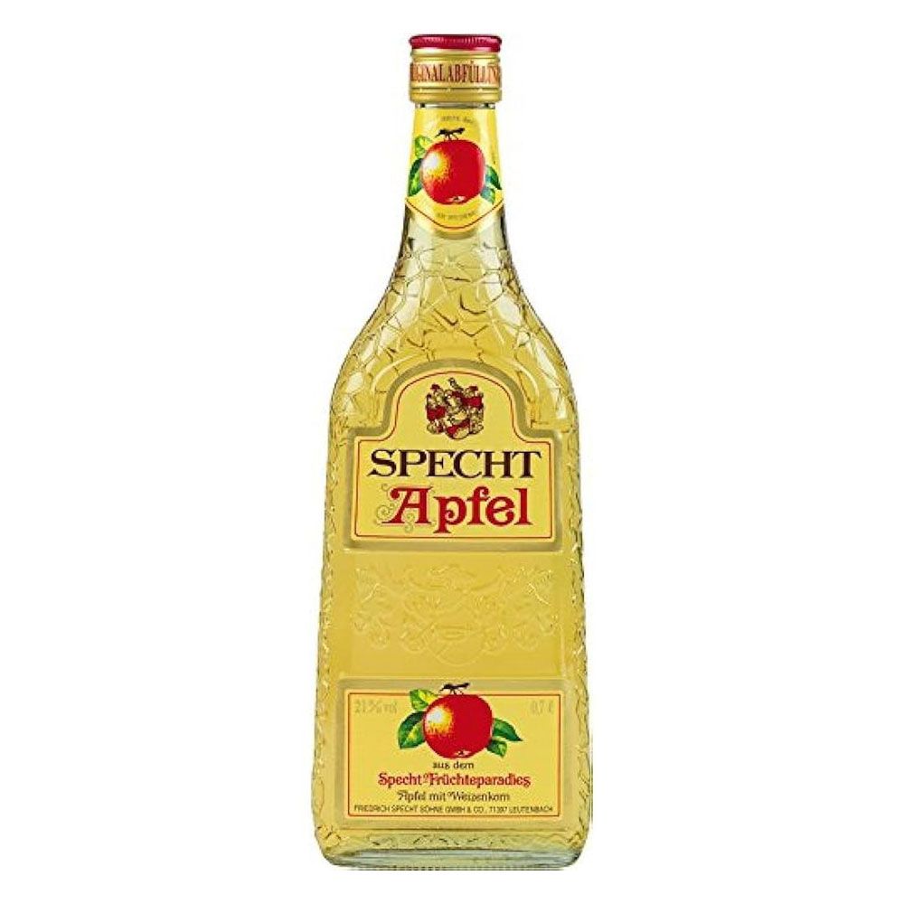 Botella de Specht Apfel Licor de manzana