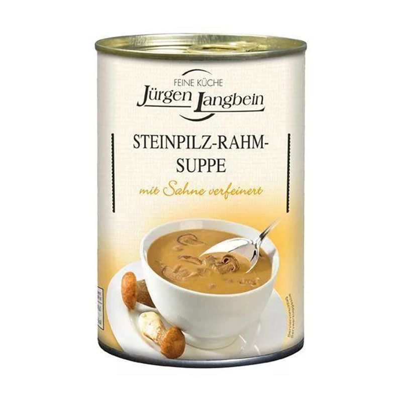 Crema de boletus JÜRGEN LANGBEIN